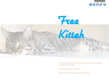 Tablet Screenshot of freekitteh.com